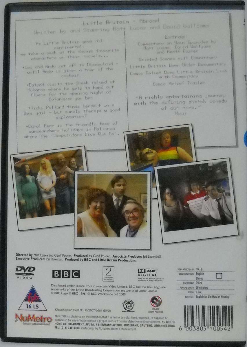 Little Britain - Abroad (DVD)