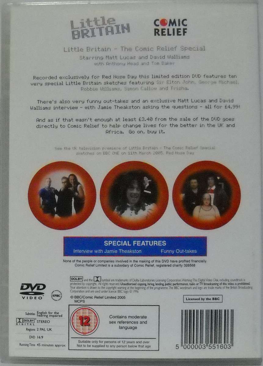 Little Britain - The Comic Relief Special (DVD)
