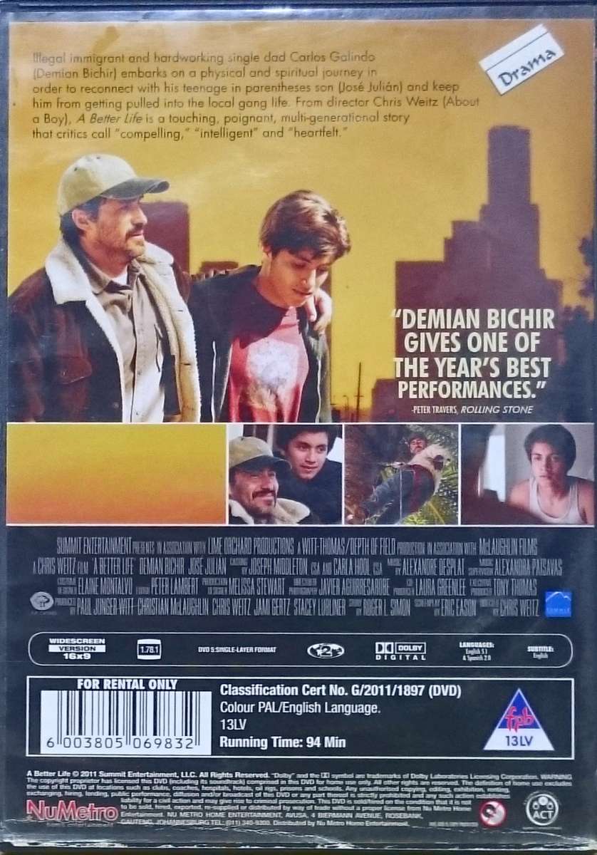 A Better Life DVD