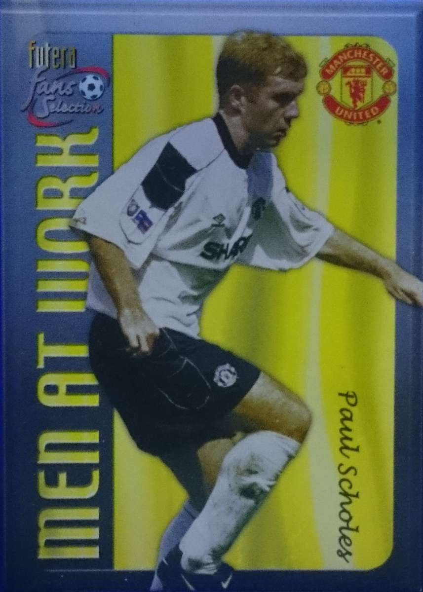 Paul Scholes 197 (Manchester United) Futera Fans Selection 2000 Trading Card
