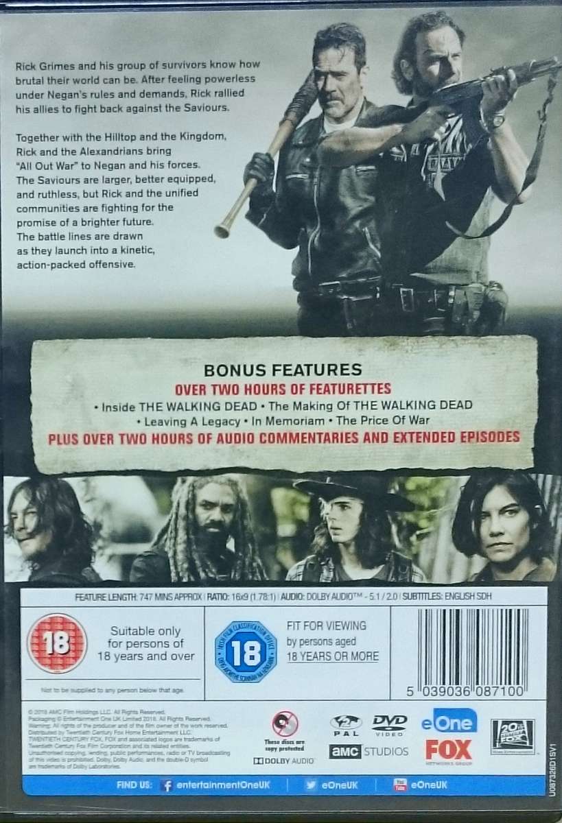 The Walking Dead Season 8 (DVD)