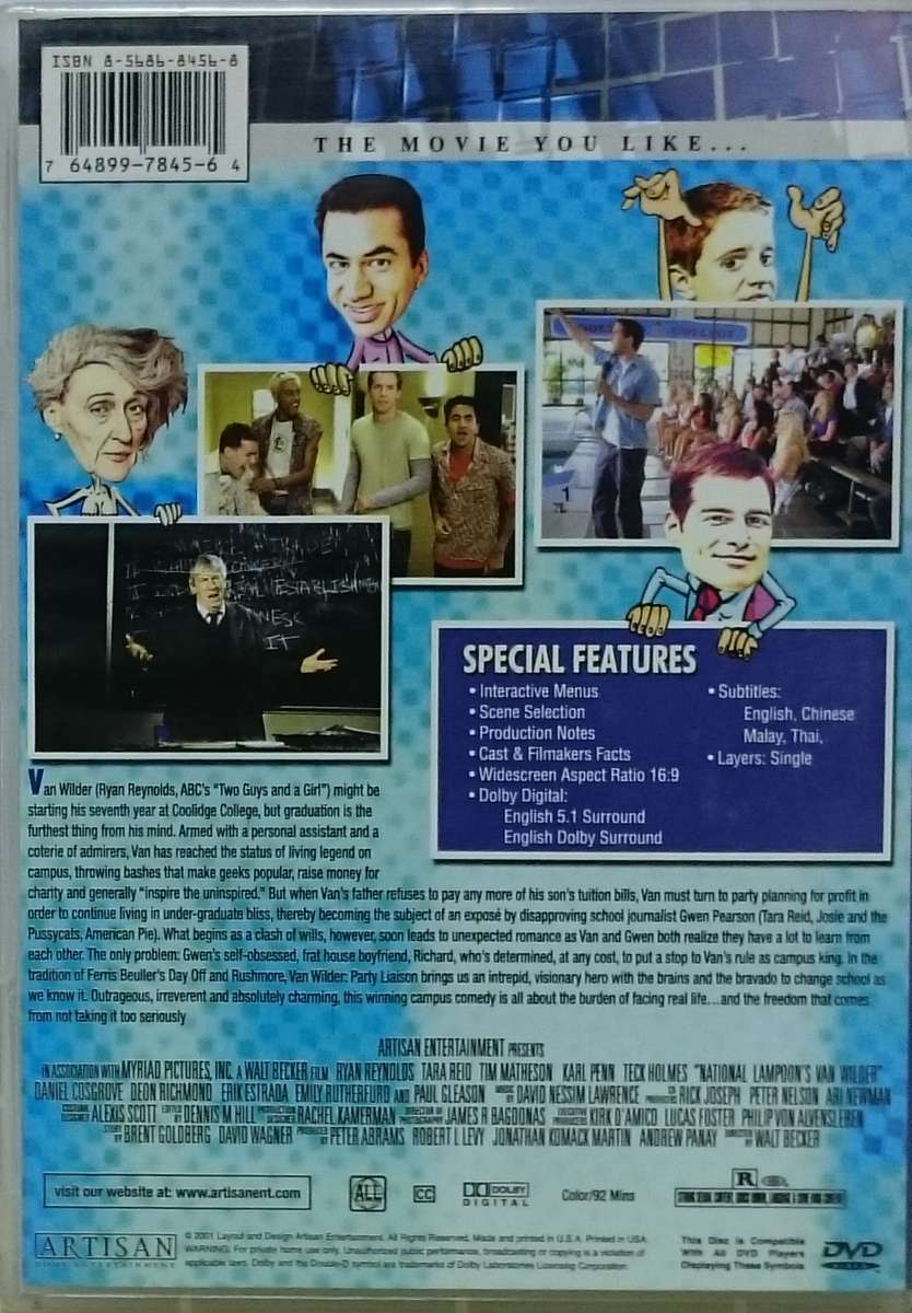 Van Wilder DVD