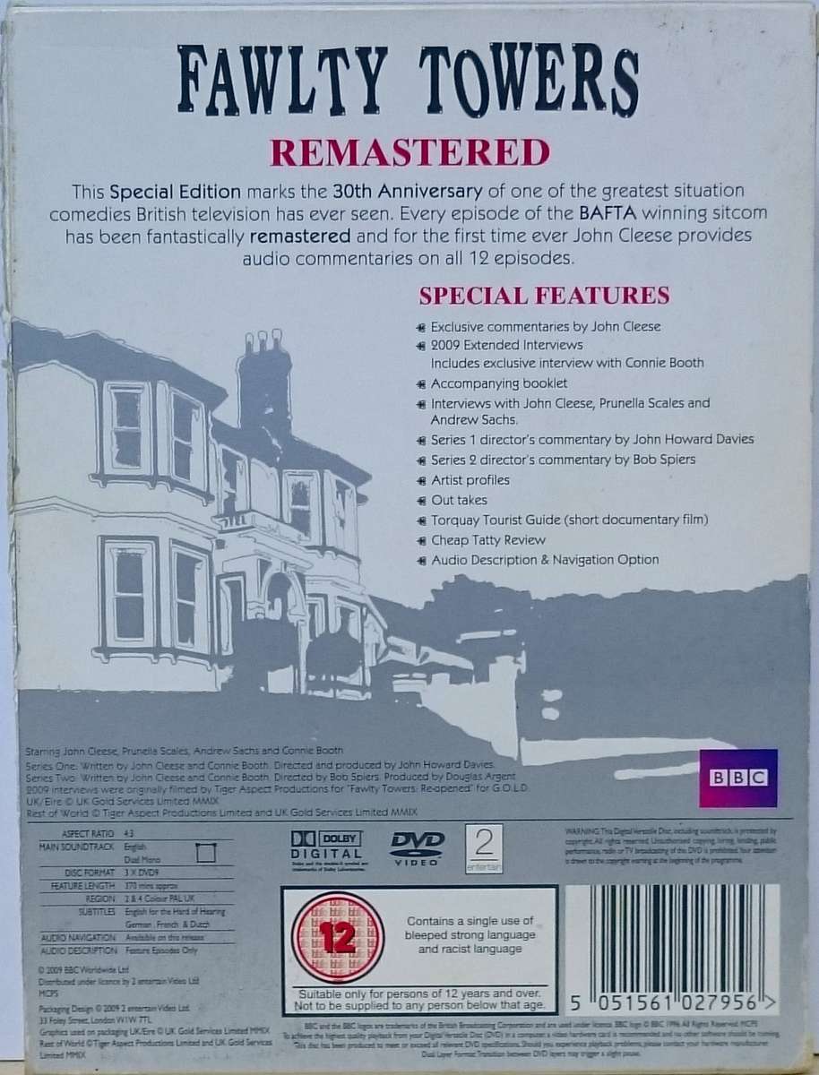 Fawlty Towers The Complete Collection DVD