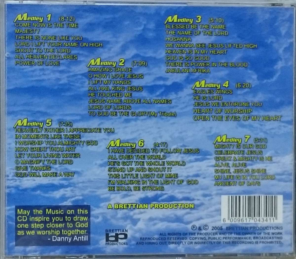 50 Favorite Praise & Worship Songs - piano instrumental CD