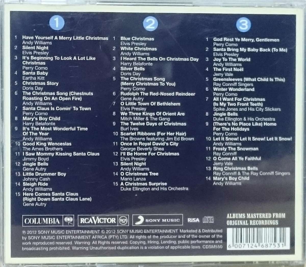 The Real Christmas 3CD