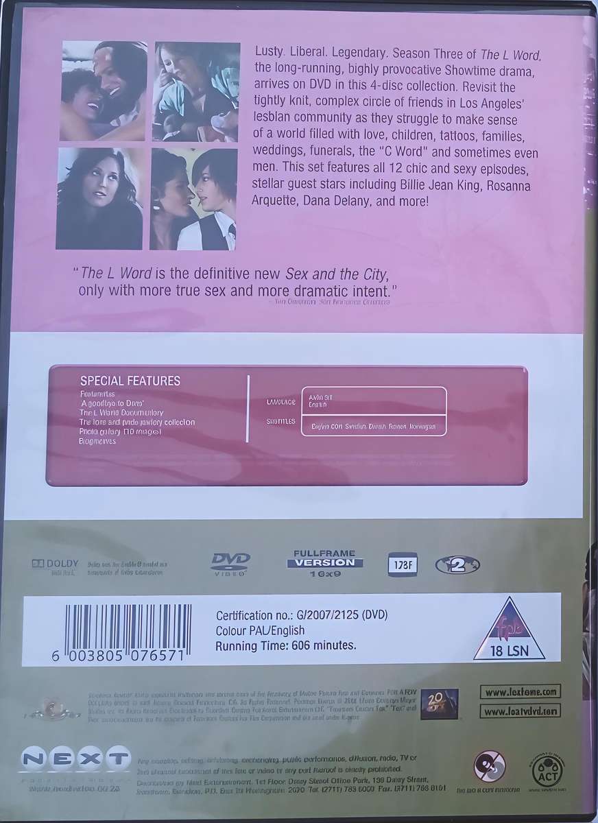 THE L WORD complete third season