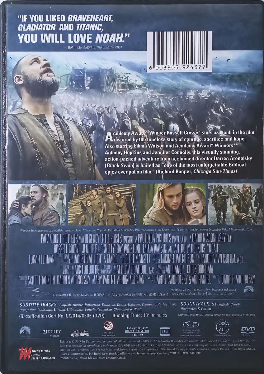 NOAH Russell Crowe|Jennifer Connelly