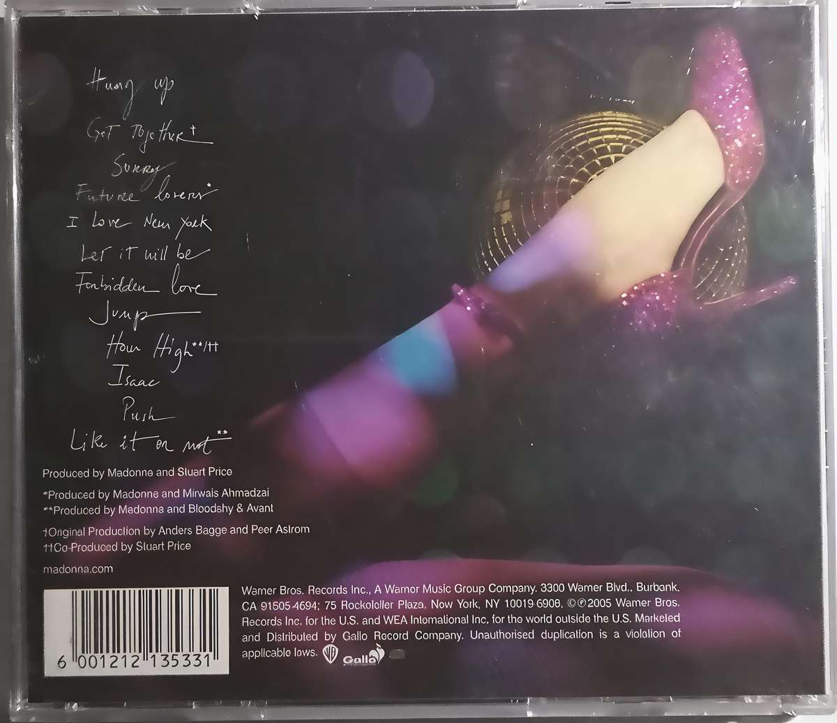 Madonna Confessions on a Dance Floor