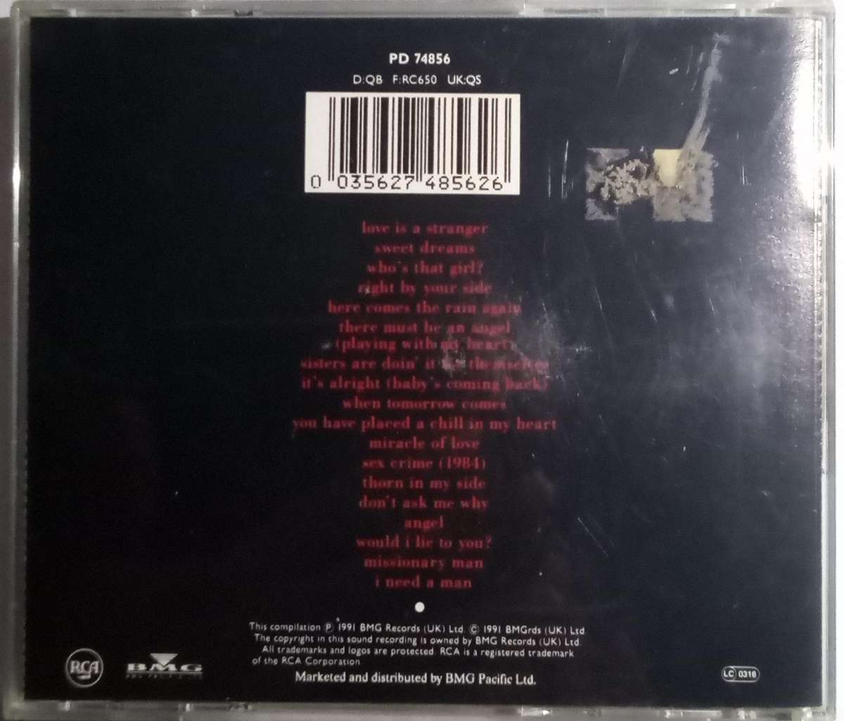 EURYTHMICS Greatest Hits CD