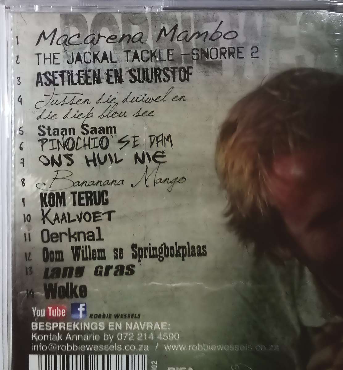 ROBBIE WESSELS Kaalvoet CD