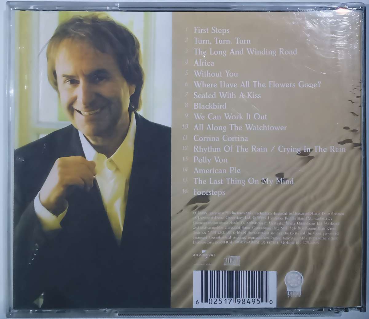 CHRIS DE BURGH Footsteps CD