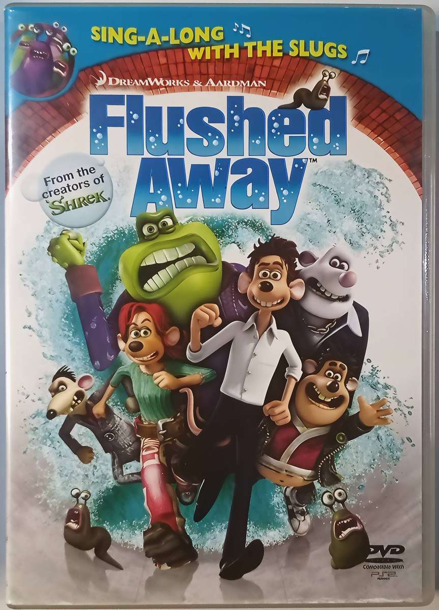 FLUSHED AWAY DVD