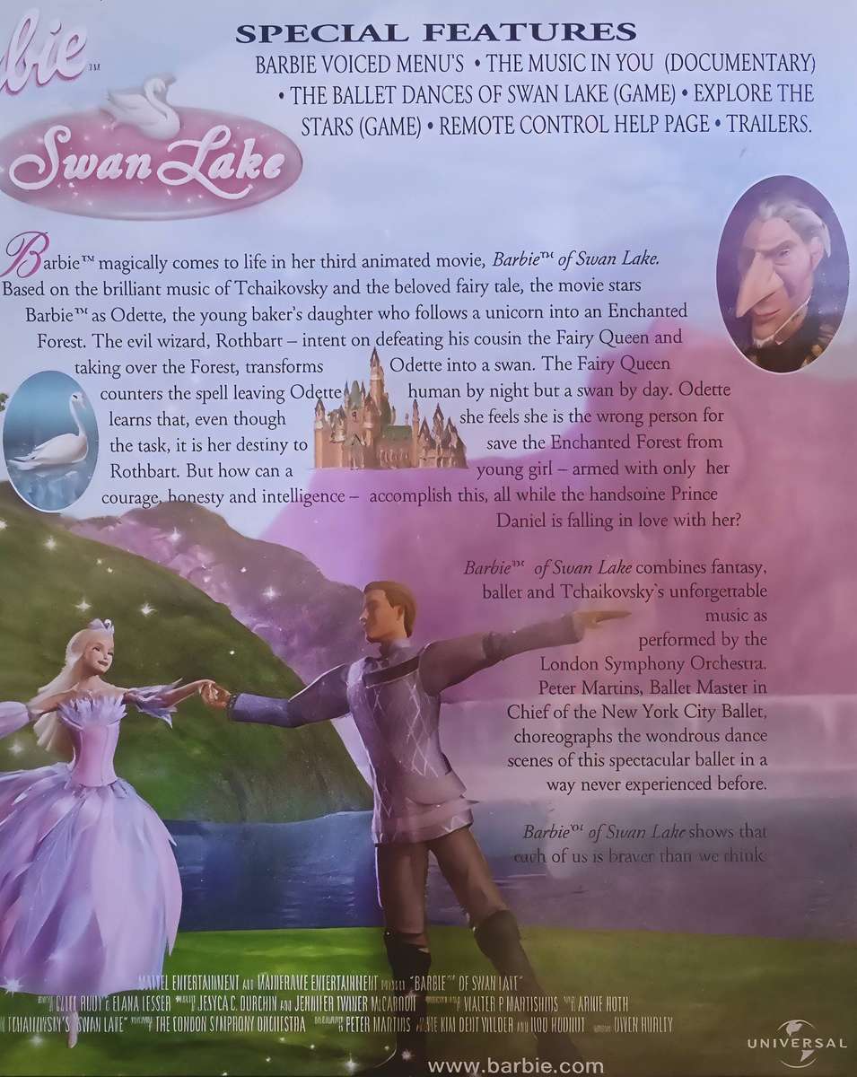 BARBIE of SWAN LAKE DVD