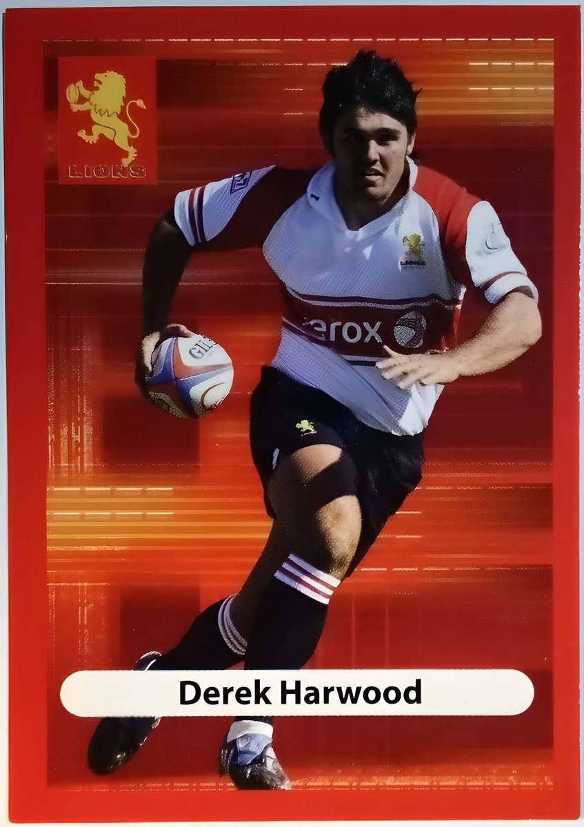 LIONS Derek Harwood Big-Ball Rugby