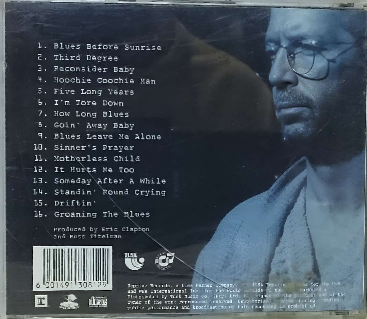Eric Clapton From the Cradle CD