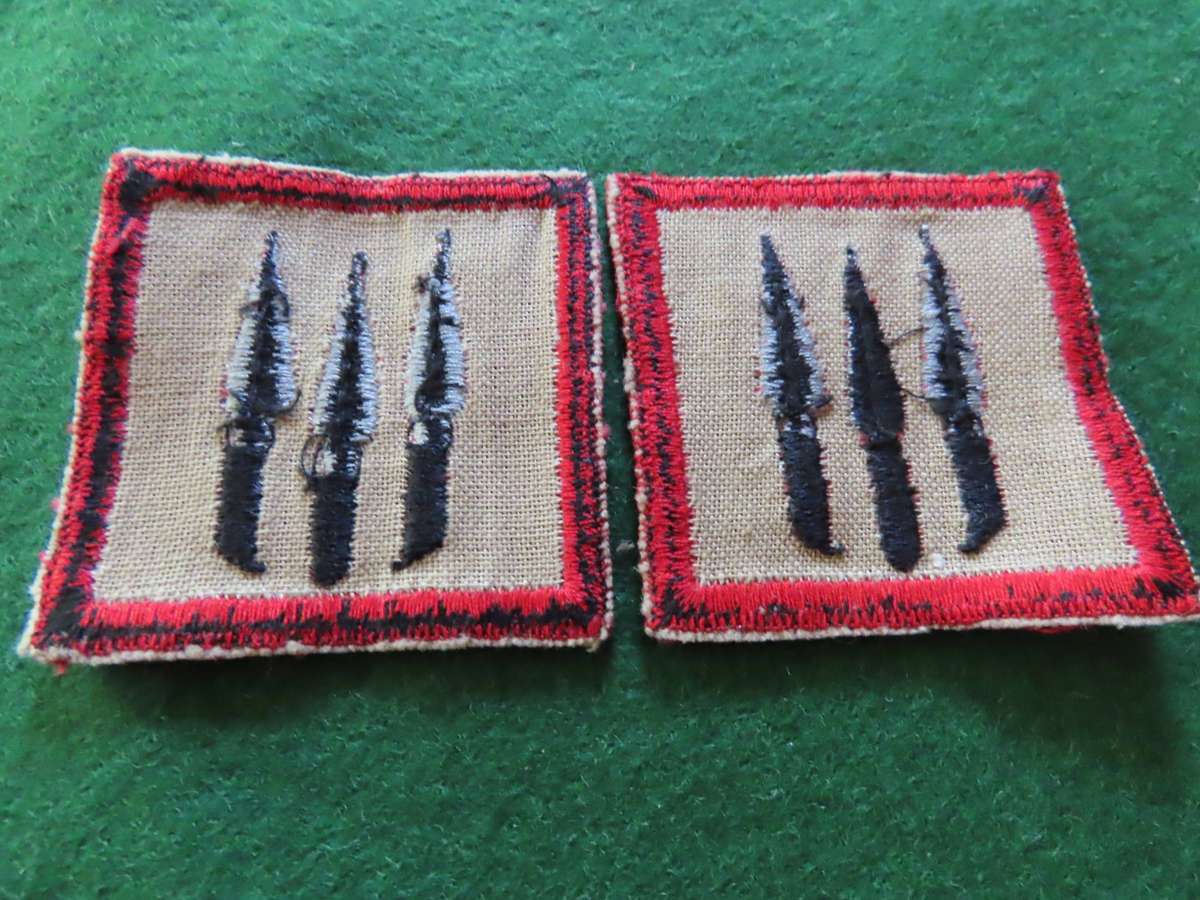 Southern Rhodesia  - WWII- Central Africa Command Formation Patches - 1st Pattern