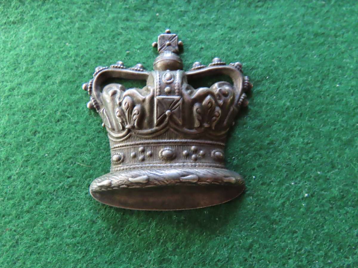Great Britain - Large Victorian Metal Crown