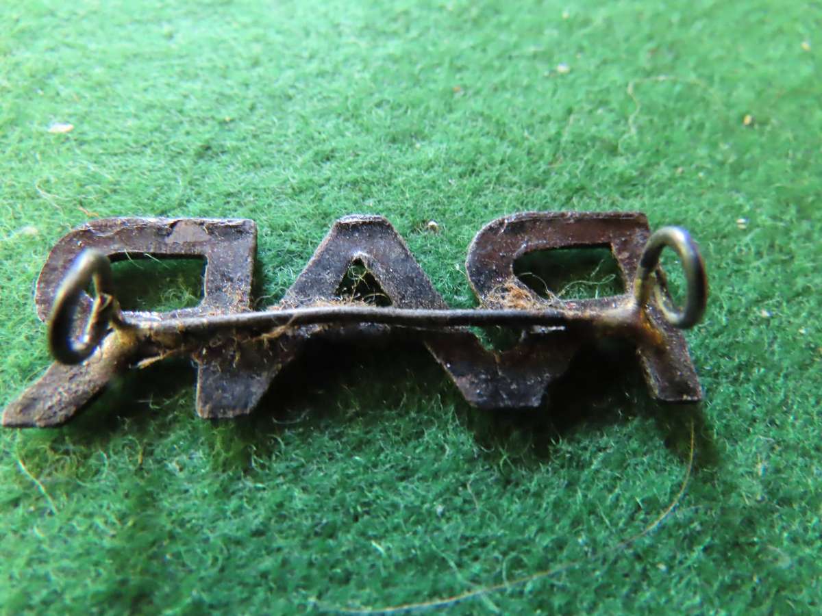 Rhodesia Bush War - Rhodesian African Rifles Blackened Shoulder Title