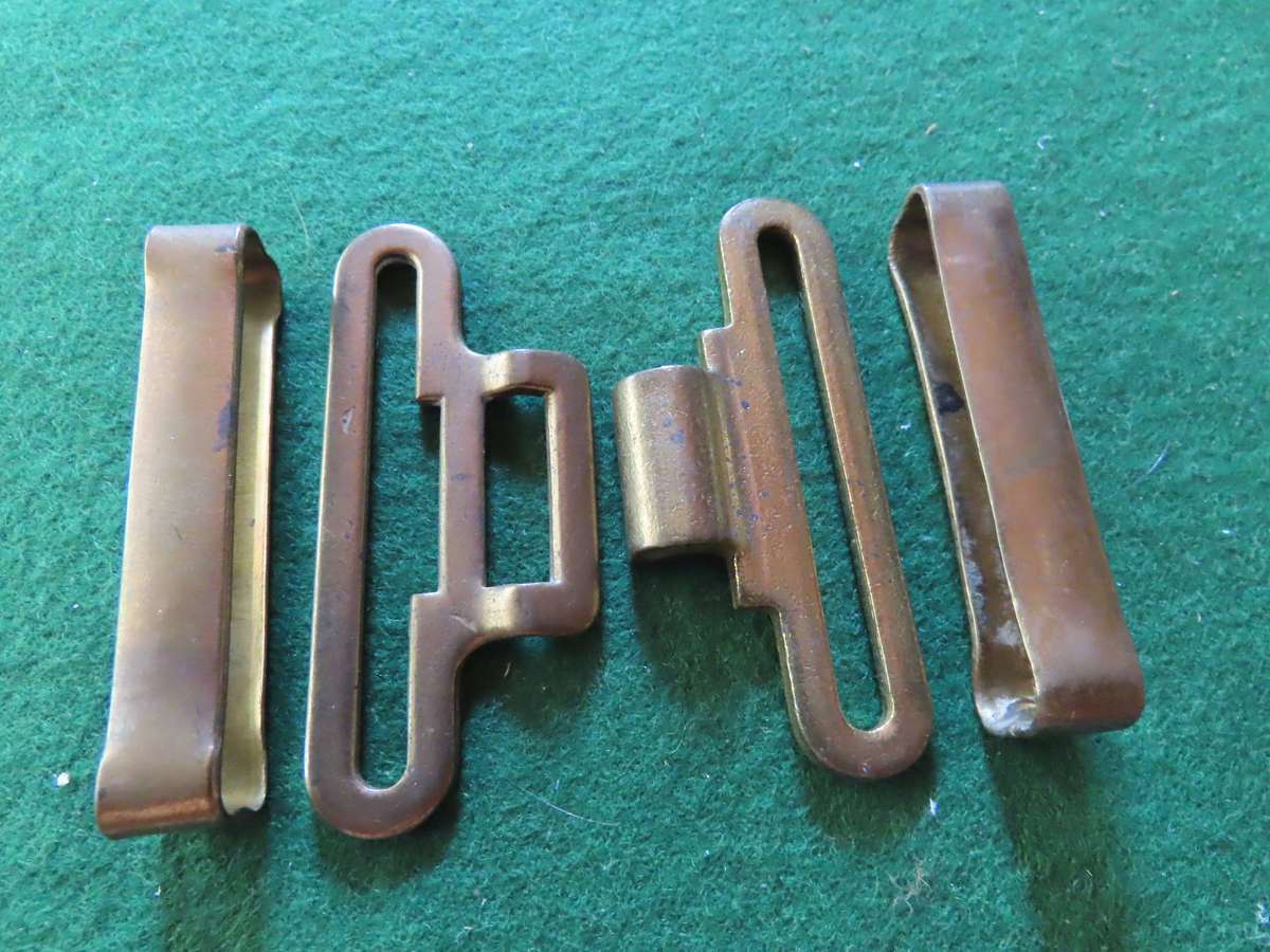 Rhodesia  - Bush War - Brass Fittings for Web Belt