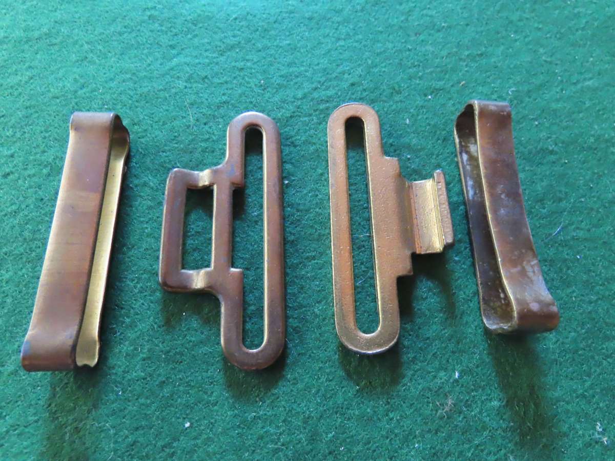Rhodesia  - Bush War - Brass Fittings for Web Belt
