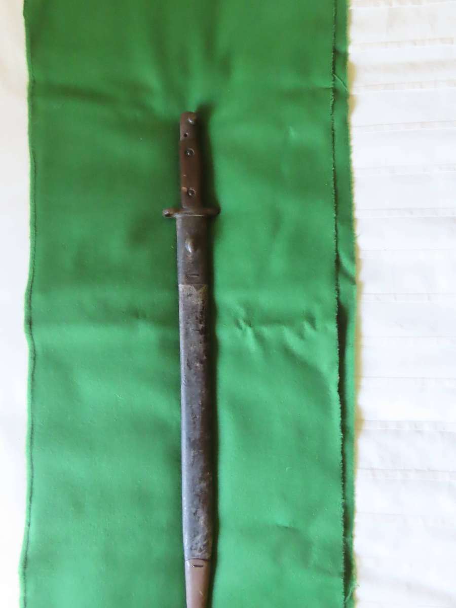 Great Britain and Others - WWI - Bayonet with Scabbard