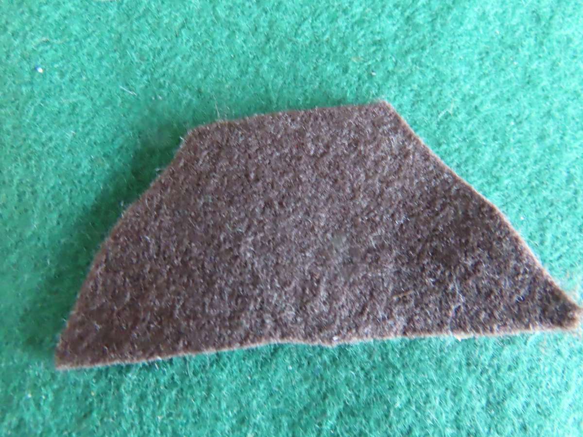 Rhodesia - Bush War Selous Scouts Brown Backing for Wing