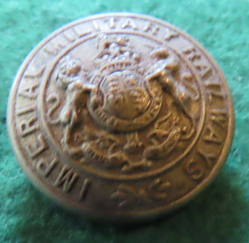 South Africa - Boer War - Imperial Military Railways - Button