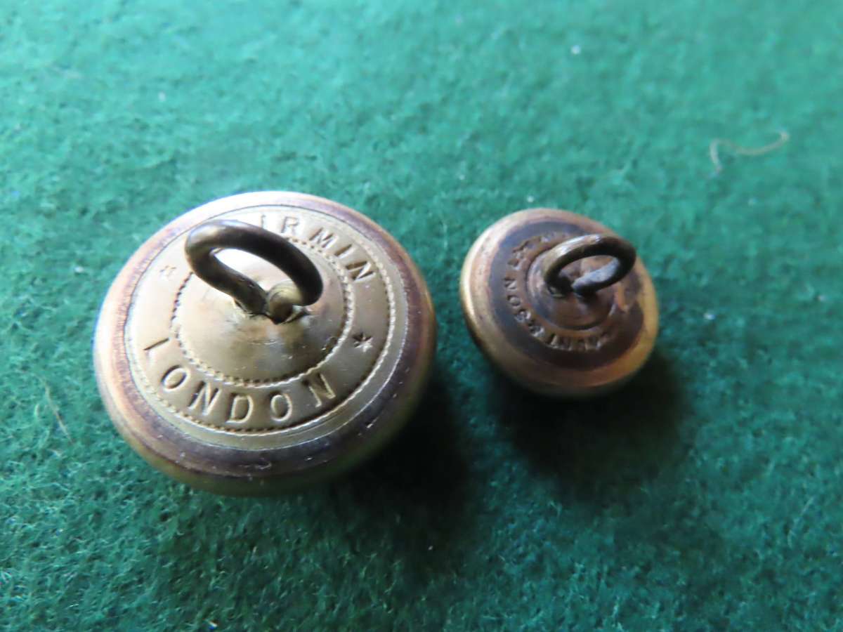 South Africa -General Botha - 2 Buttons- 24 and 16mms