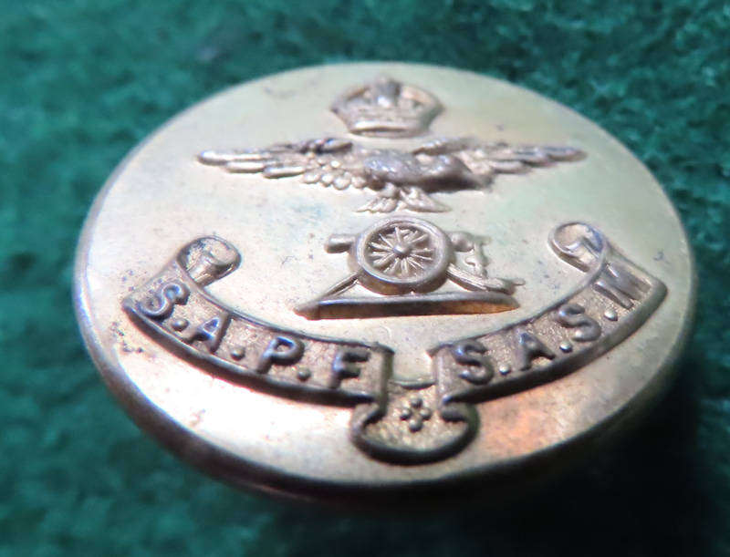 South Africa -S.A.P.F. / S.A.S.M. Button 19mms