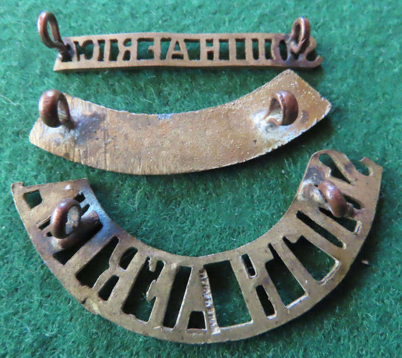 South Africa -  WWI  and WWII 3 Different Shoulder Titles