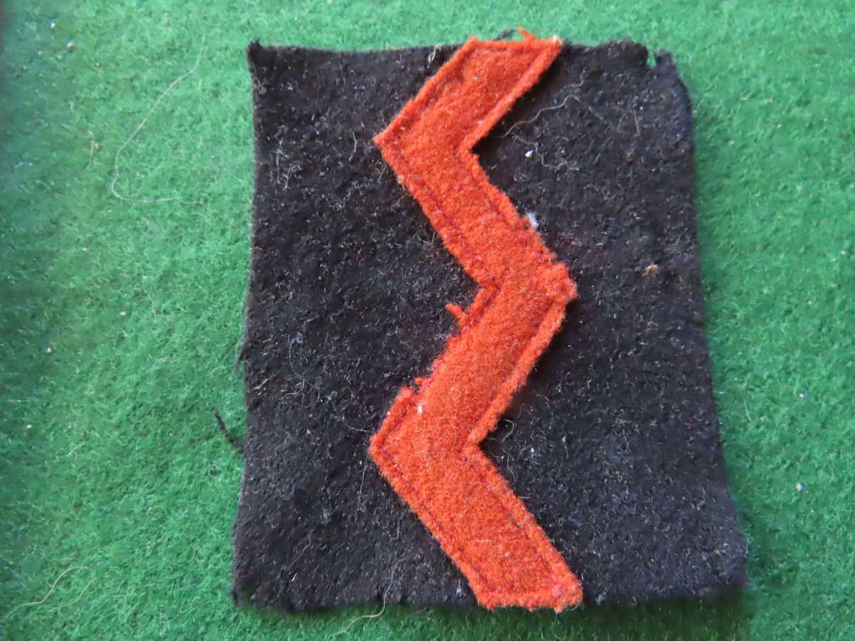 South Africa -WWI - SA Field Artillery Helmet Flash