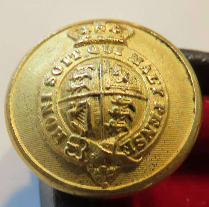 Great Britain - Royal Household Gilt Levee- Button - 24mms