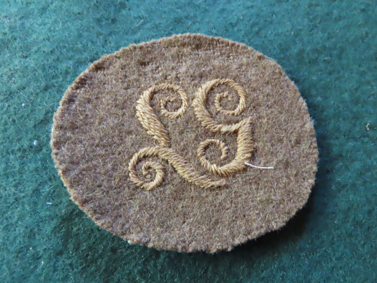 South Africa & Commonwealth Countries - WWII - Cloth - Light Machine Gunner