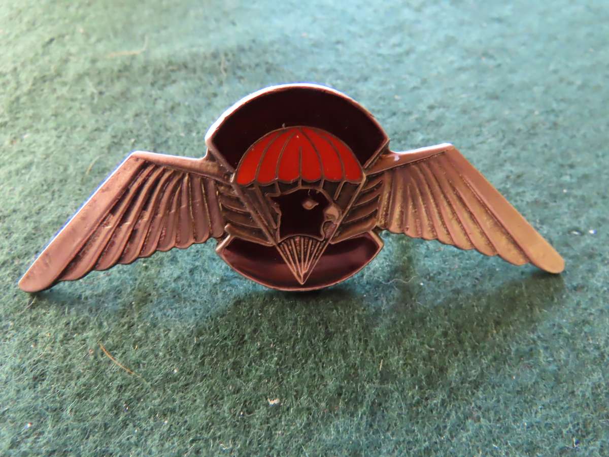 Homelands - Bophutatswana - Border War - Parachute Battalion Metal Badge