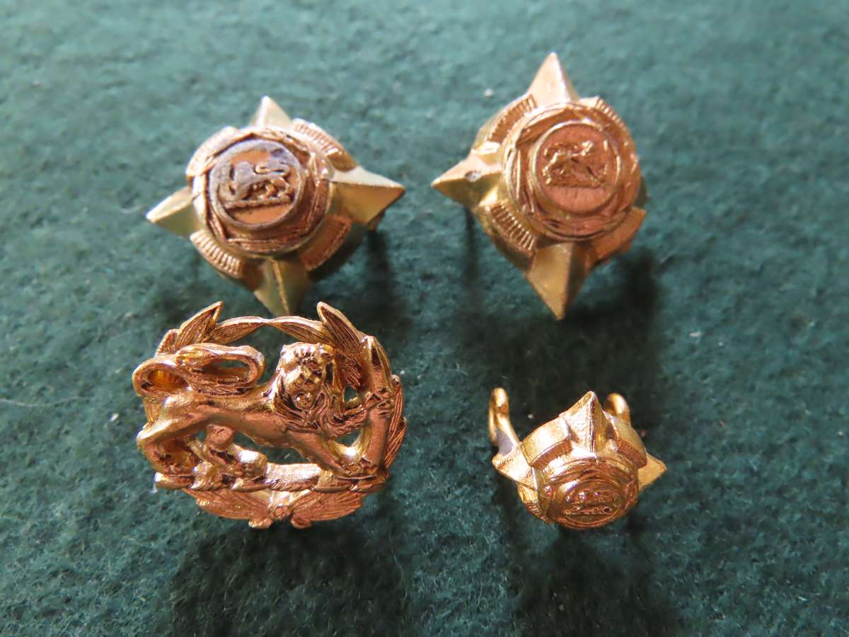 Rhodesia  -Bush War - 4 Rank Pips  as per picture