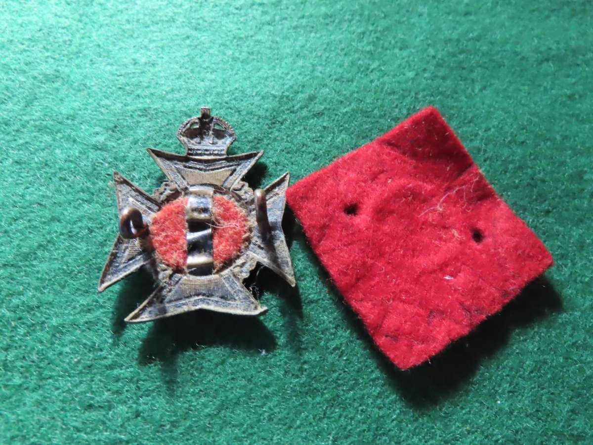 Rhodesia  -WWII -  Rhodesia Regiment Cap Badge
