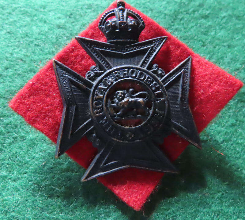Rhodesia  - Post WWII - Royal Rhodesia Regiment Cap Badge