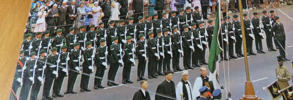 Rhodesia  - Bush War - Rhodesian Light Infantry Parade Sash