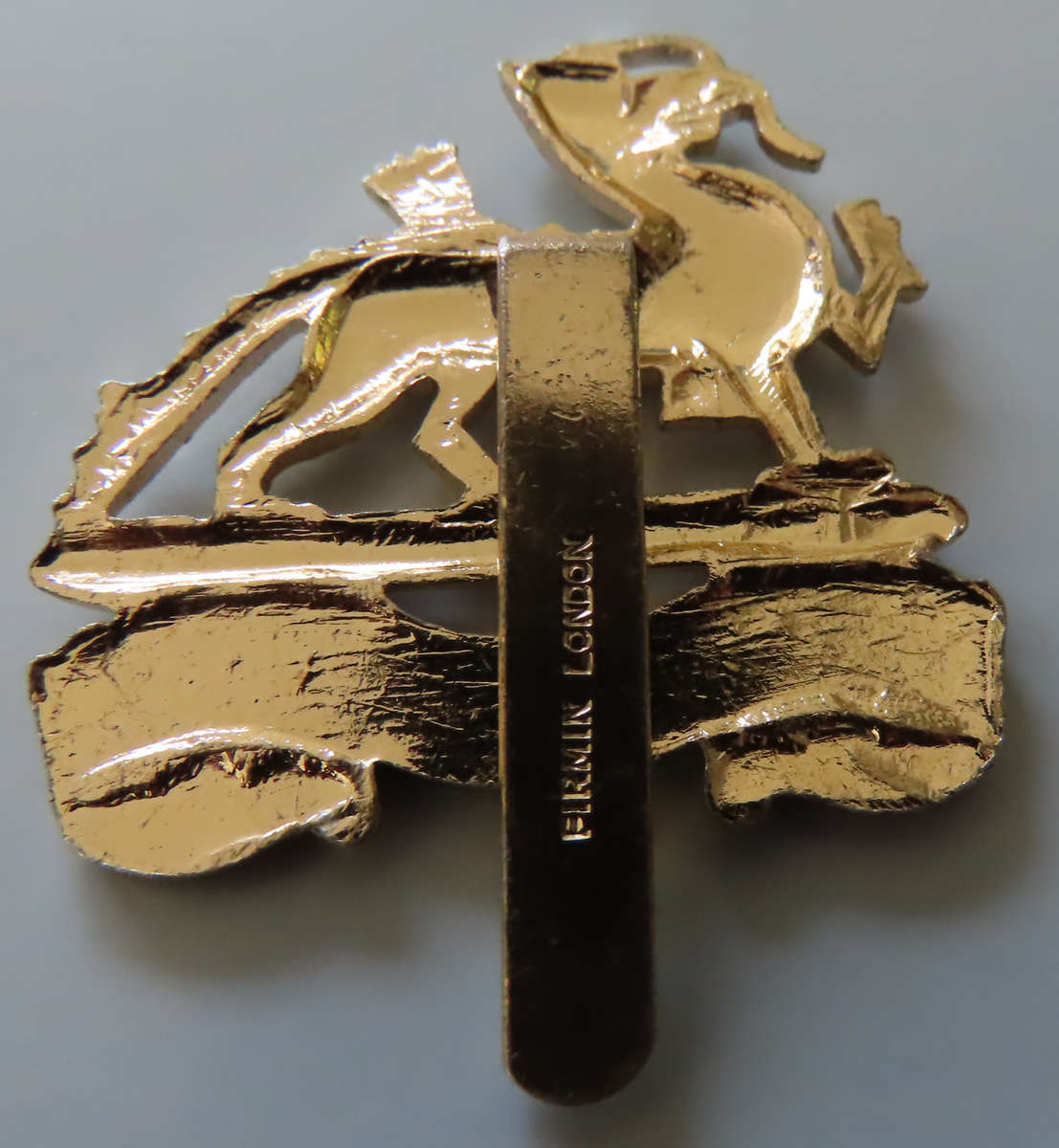 Great Britain -Royal Berkshire Regiment- Staybrite Cap Badge - 1953-1959