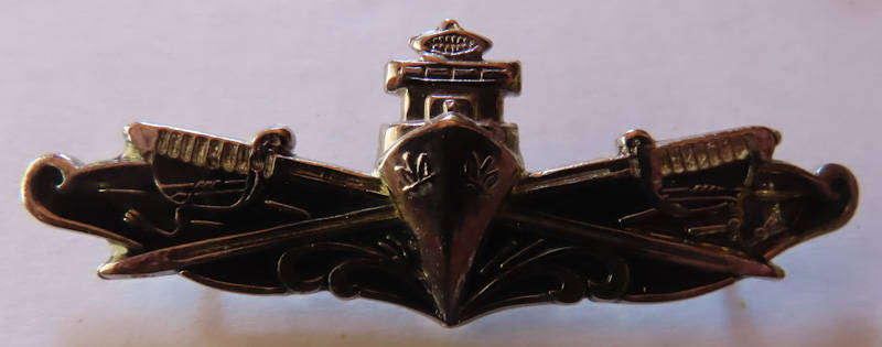 South Africa - South African Navy - Executive Officer Competent as Watch Keeper Breast Badge