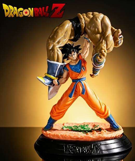Goku and Nappa Figures - 21cm - Classic Scene