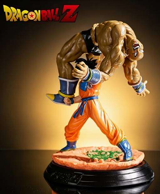 Goku and Nappa Figures - 21cm - Classic Scene