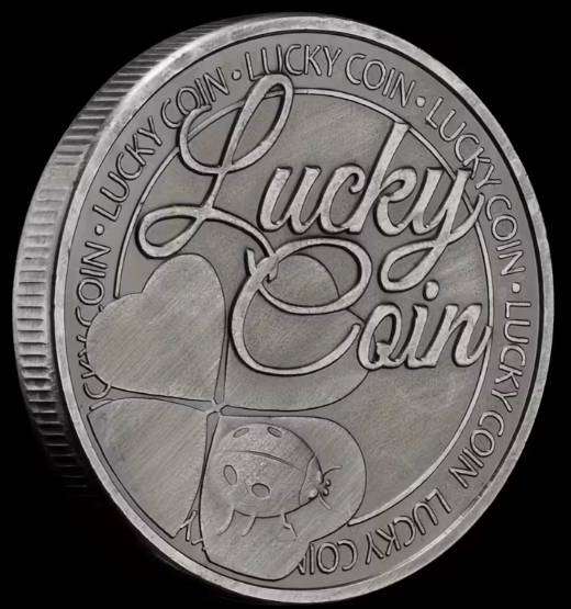  LUCKY COIN  GOOD FORTUNE EDITION (Antique look and feel)