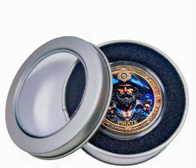 Legendary Pirate, Kraken, Ships & Swashbuckling Style Coin