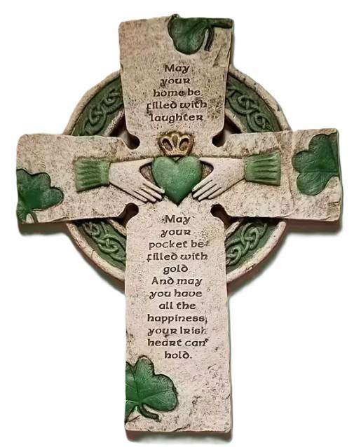 Irish Blessing Cross for St Patrick's Day and Easter