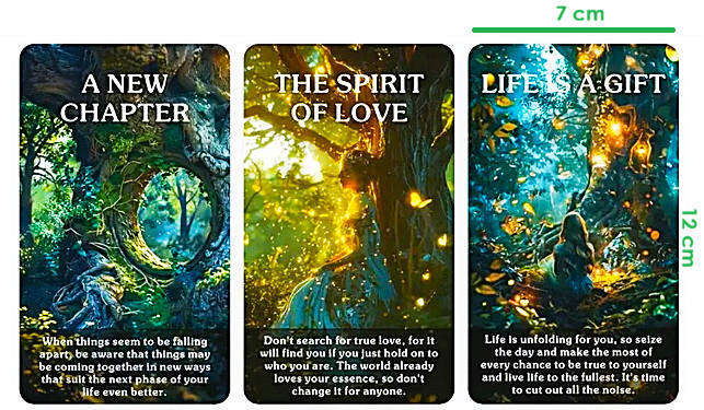 Mystic Forest Oracle Deck  56 Cards, Sealed Box
