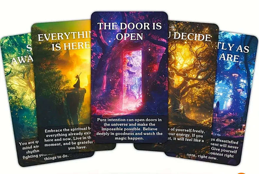 Mystic Forest Oracle Deck  56 Cards, Sealed Box