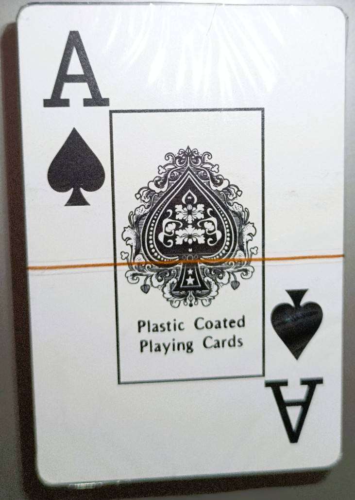 2 x Plastic Playing Cards in decorated Tin  54pc Each  New Sealed  Waterproof