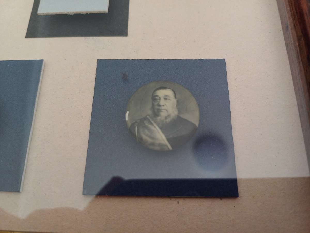 ZAR Paul Kruger mounted lot of rare items in Spink & Son Ltd Frame. Beautiful!