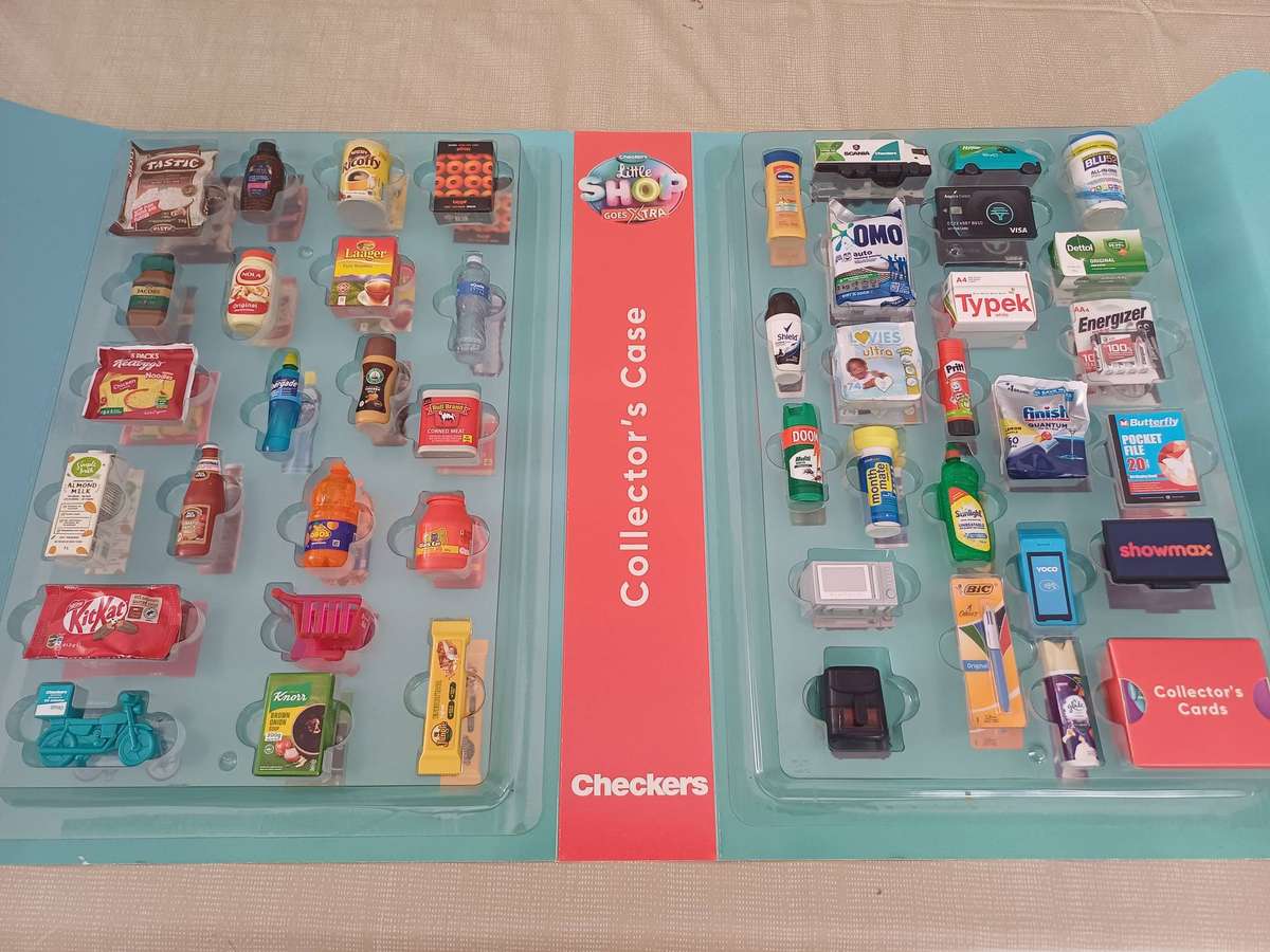 Complete Set of Checkers Little Shop 2024 Mini's Set in Collector's Case!